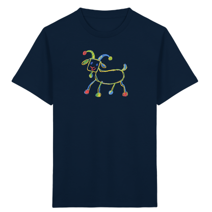 Freche Farbpunkt Ziege - Kinder Bio T-Shirt