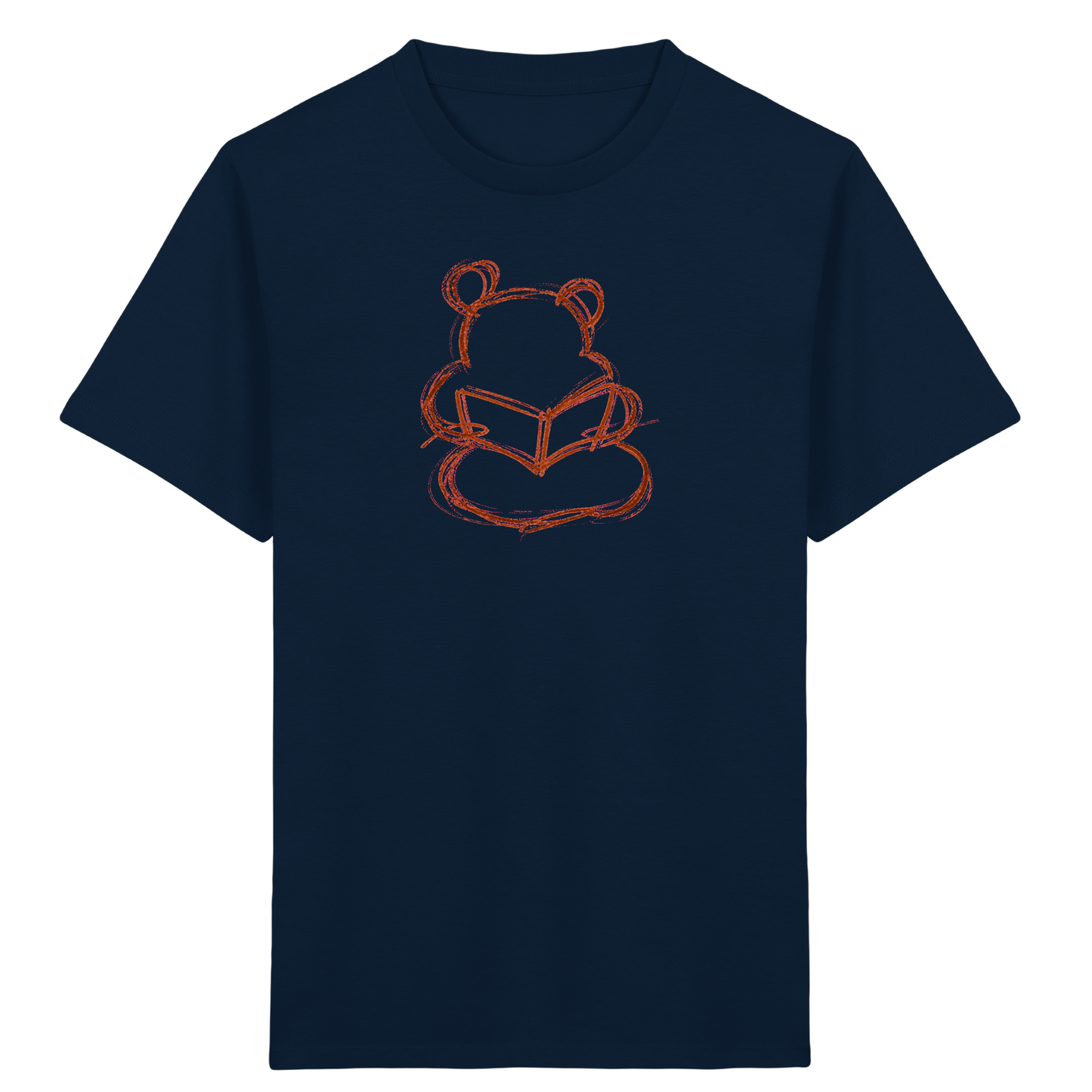 Kinder T-Shirt – Wackelbär mit offenem Buch