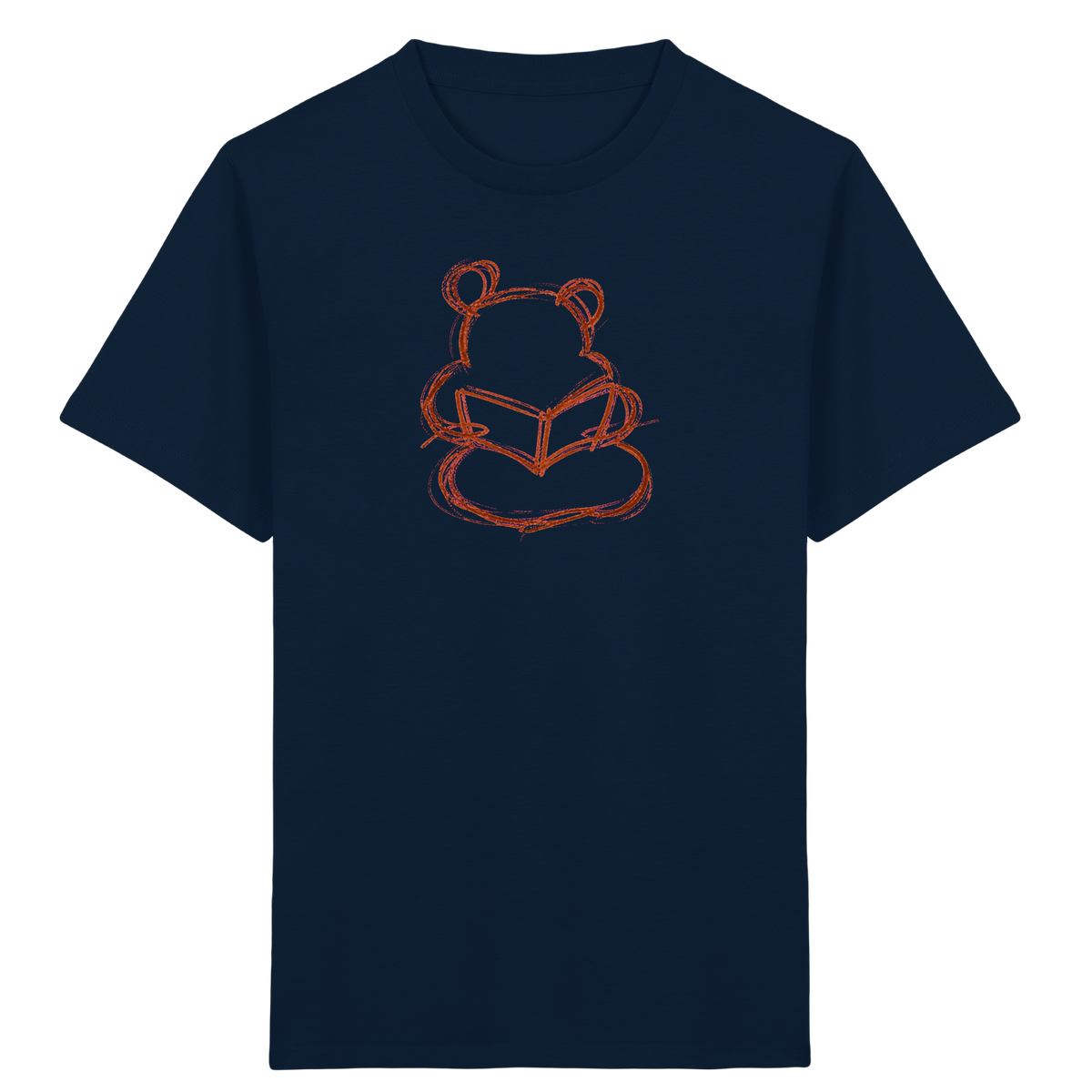 Wackelbär mit offenem Buch - Kinder Bio T-Shirt