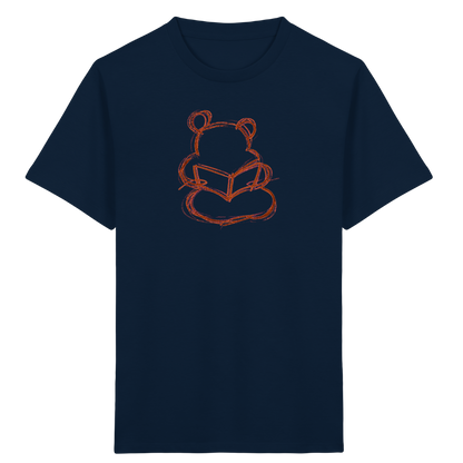 Wackelbär mit offenem Buch - Kinder Bio T-Shirt