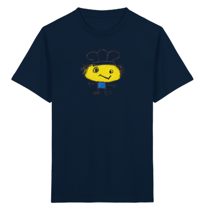 Kritzelkopf mit Kochmütze - Kinder Bio T-Shirt