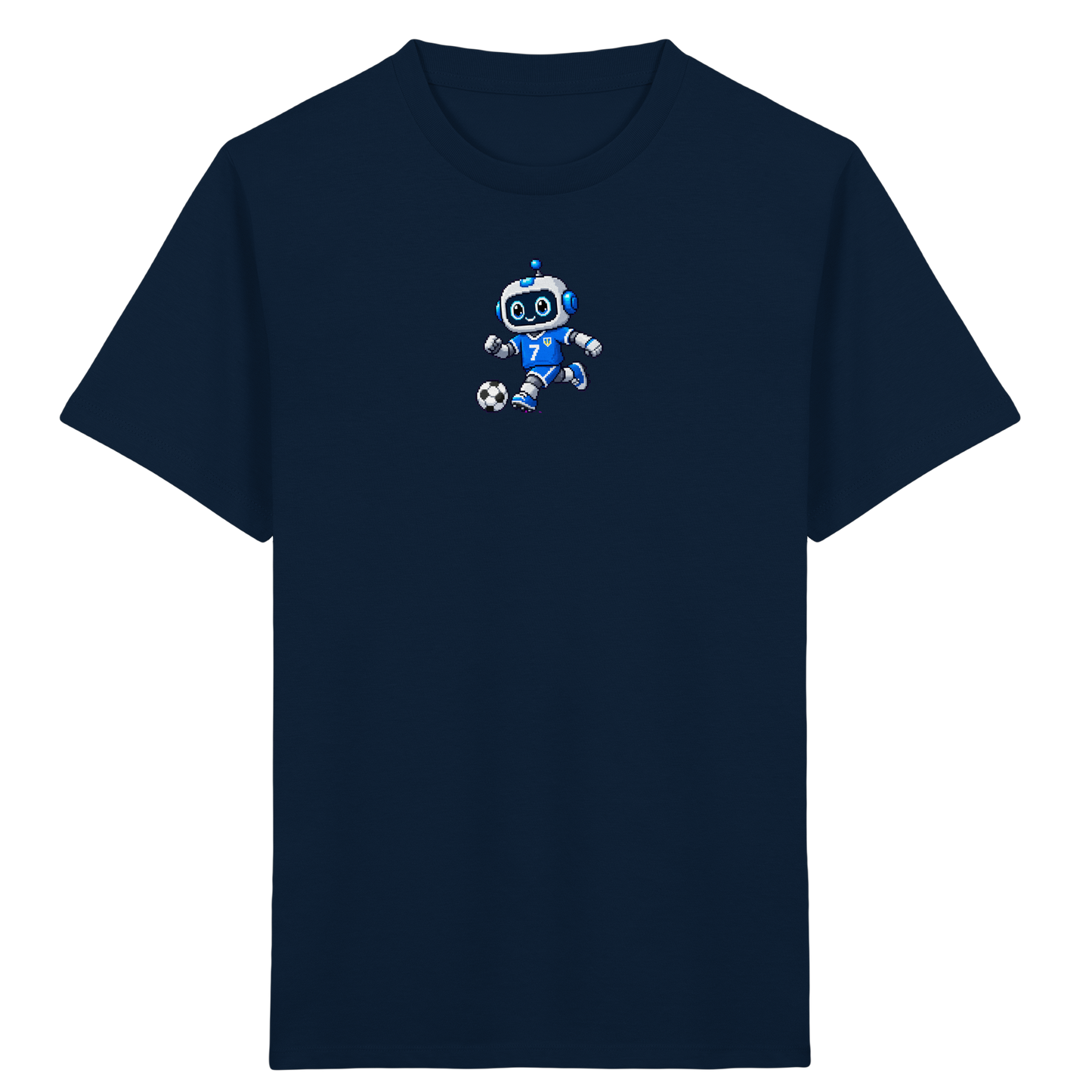 Pixel-Roboter: Retro-Shirt für kleine Technikfans - Kinder T-Shirt
