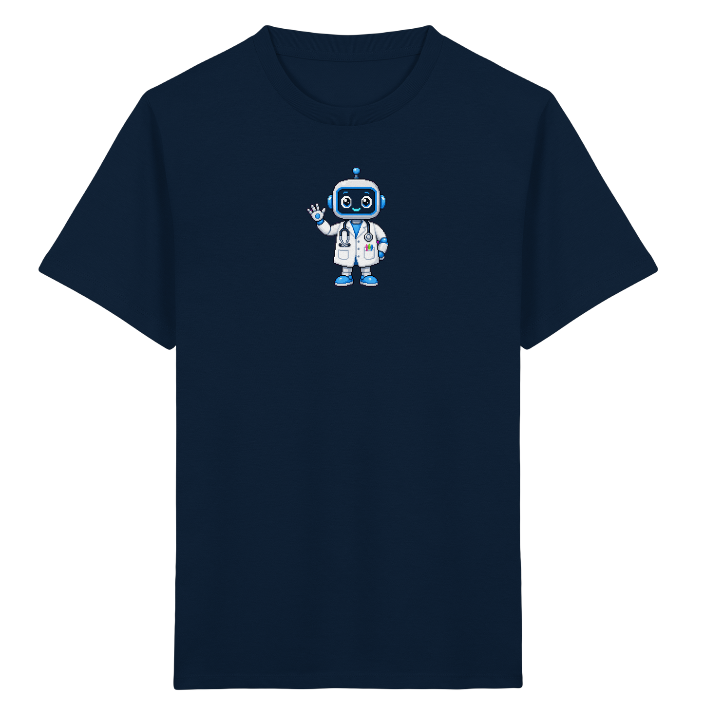 Pixel Roboter T-Shirt: Freundlich und cool - Kinder T-Shirt