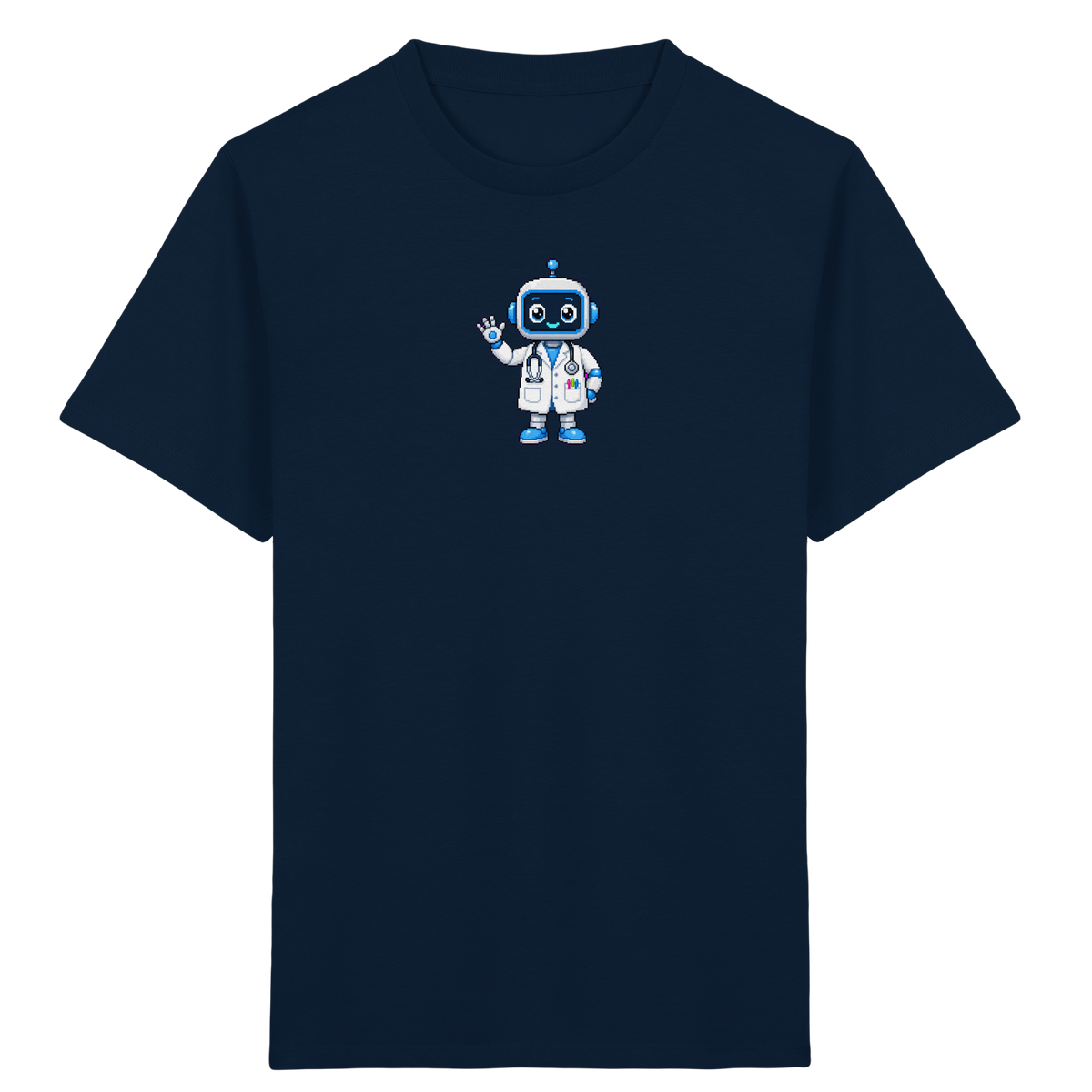 Pixel Roboter T-Shirt: Freundlich und cool - Kinder T-Shirt