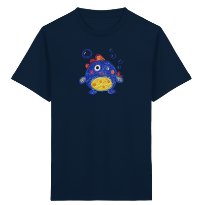 Blubberbauch Unterwasser Monster - Kinder Bio T-Shirt