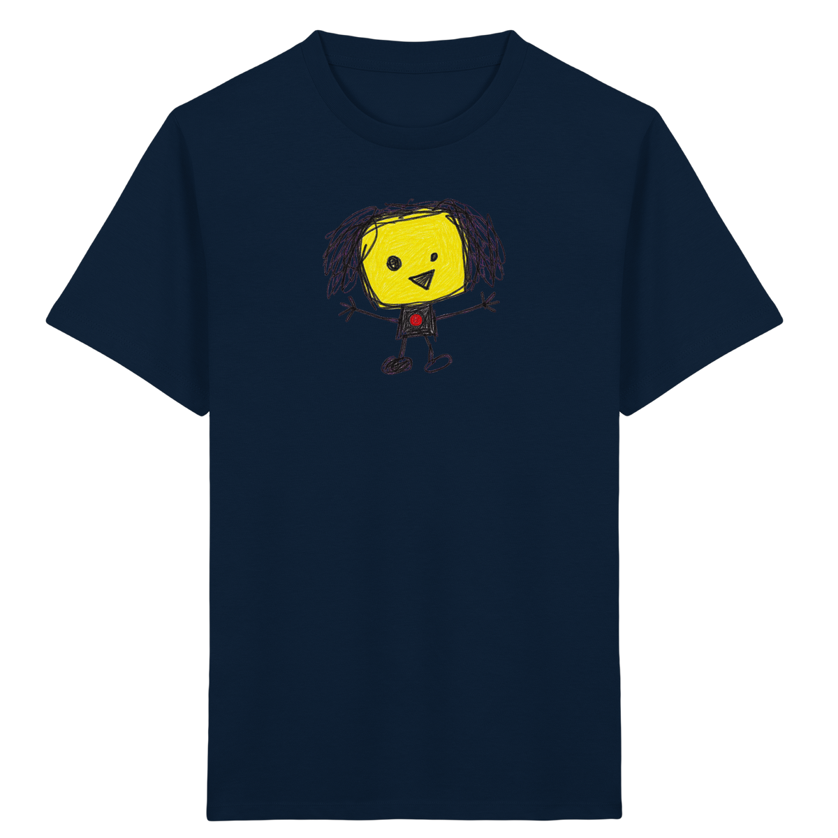 Kritzelkopf mit Wirbelhaar - Kinder Bio T-Shirt