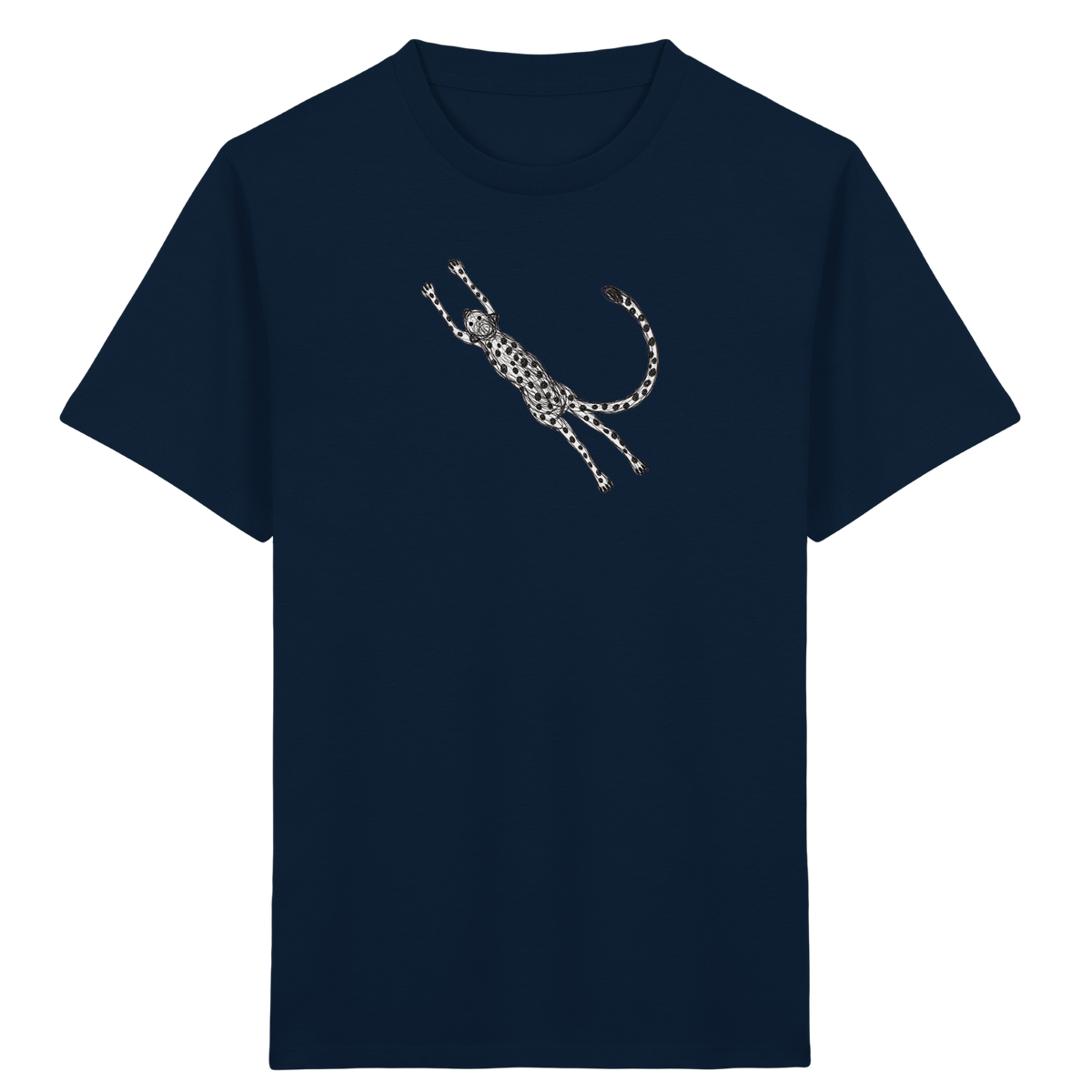 Gepard von oben - Kinder Bio T-Shirt