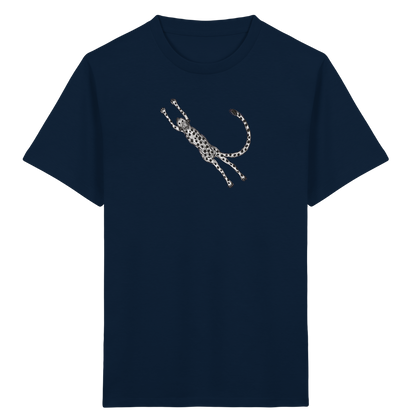 Gepard von oben - Kinder Bio T-Shirt