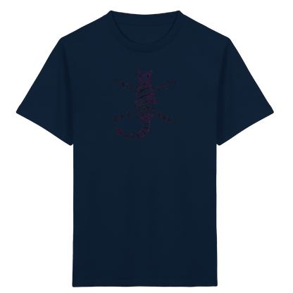 Tiger von oben gezeichnet - Kinder Bio T-Shirt