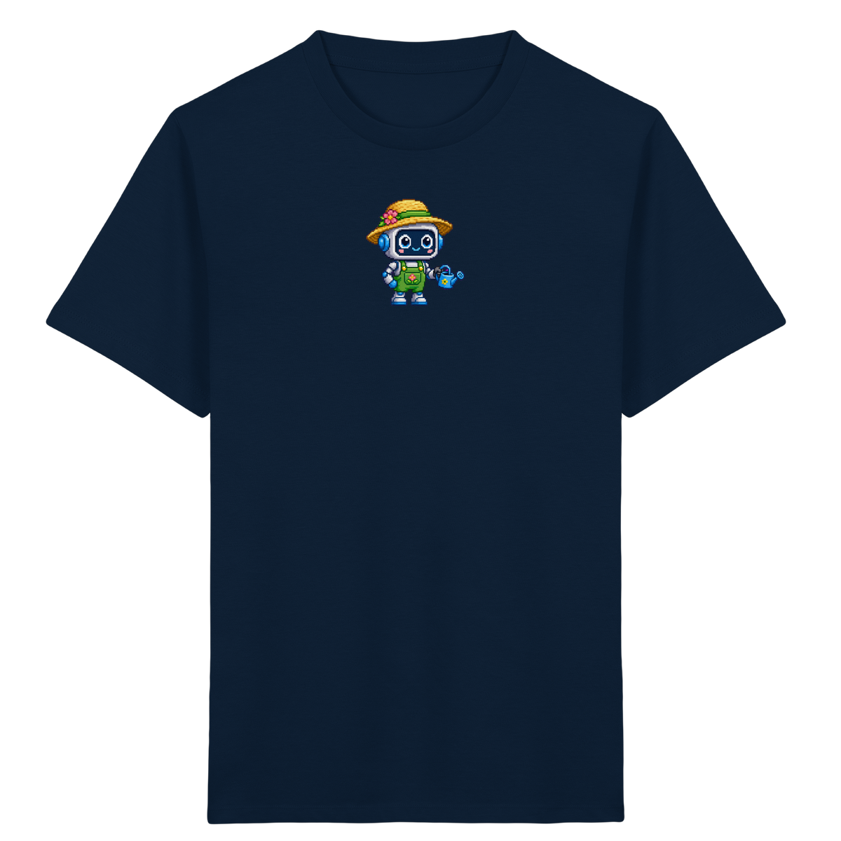 Pixel Roboter T-Shirt: Freundlicher Look - Kinder T-Shirt