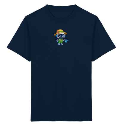 Pixel Roboter T-Shirt: Freundlicher Look - Kinder T-Shirt