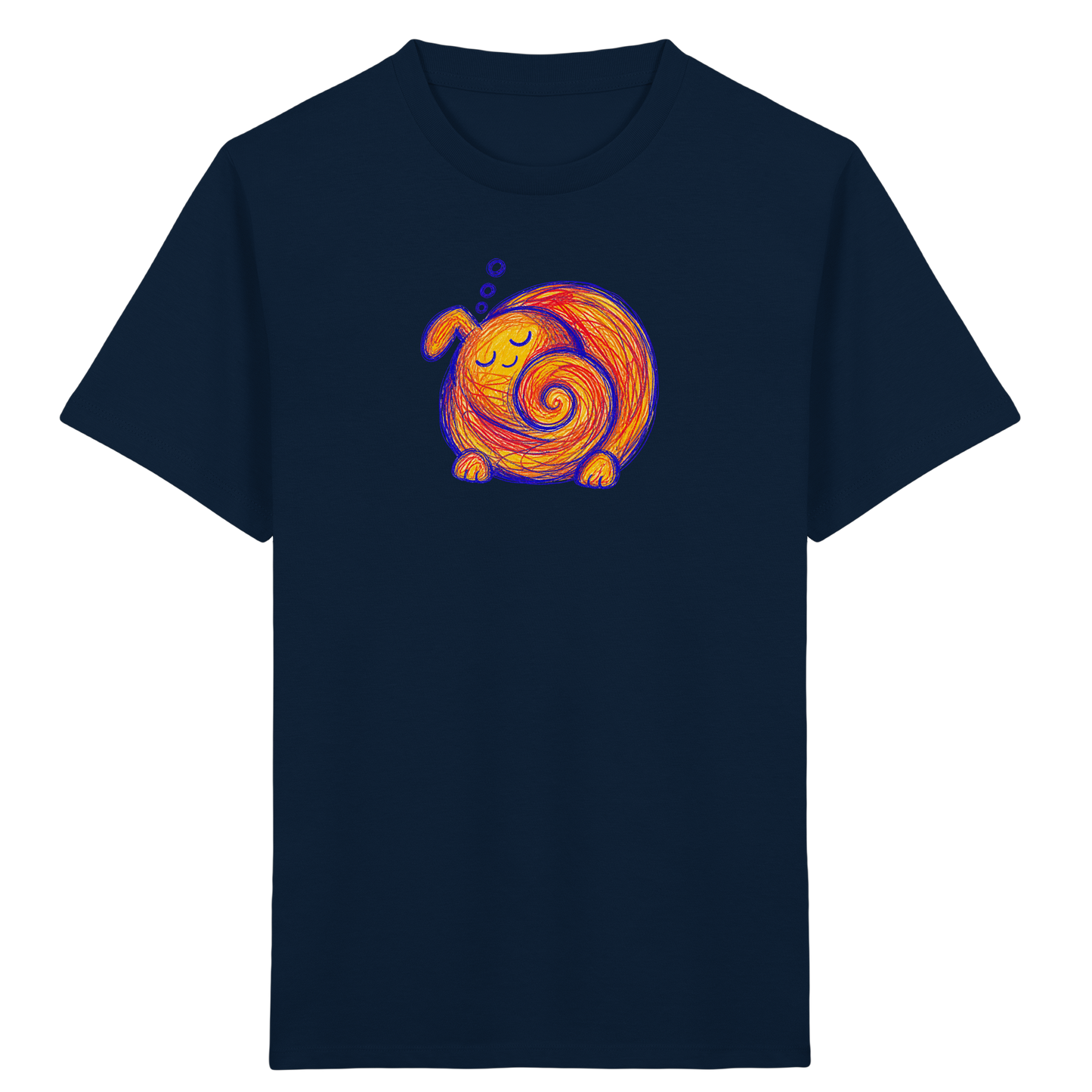 Schnarchkringel Monster Kinder Shirt - Kinder Bio T-Shirt