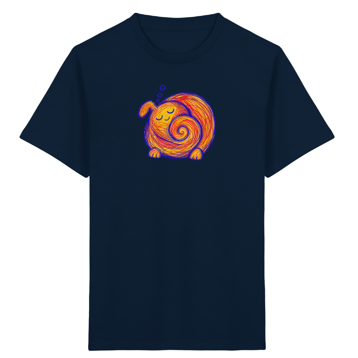 Schnarchkringel Monster Kinder Shirt - Kinder Bio T-Shirt