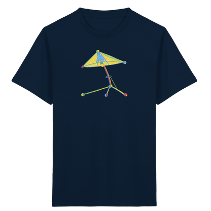 Bunte Farbpunkt Lampe - Kinder Bio T-Shirt