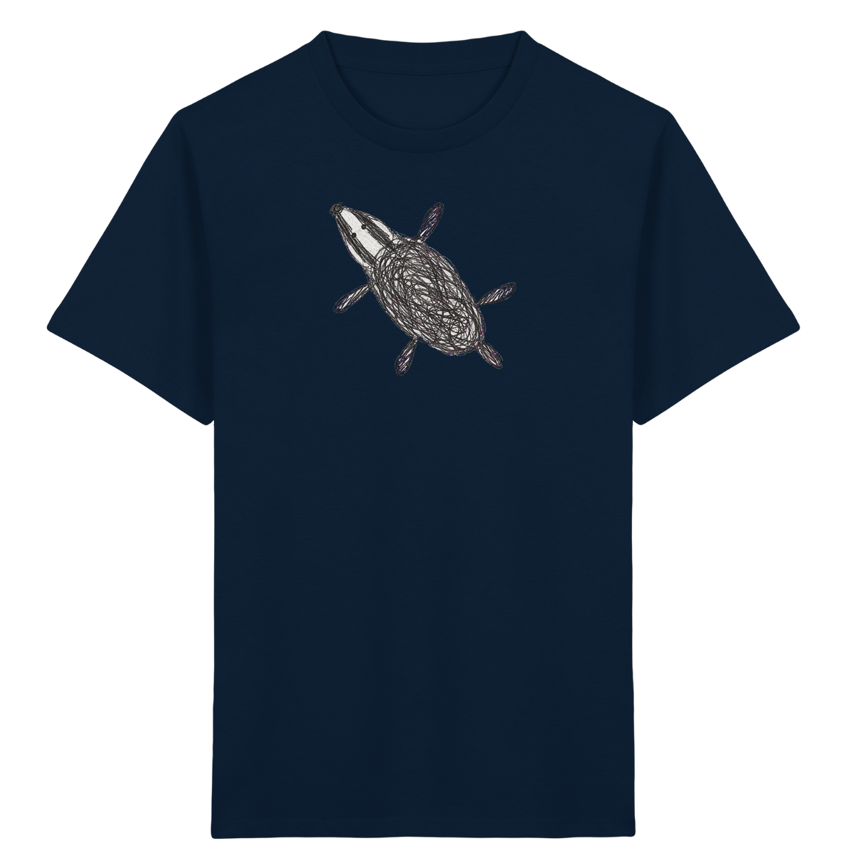 Dachs von oben - Kinder Bio T-Shirt