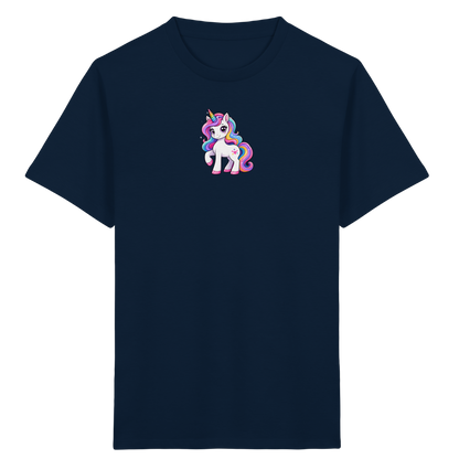 Magisches Einhorn T-Shirt mit Sternen - Kinder Bio T-Shirt