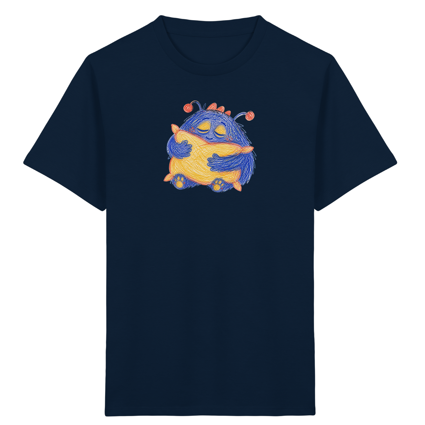 Kissenkuschler Monster Kinder T-Shirt - Kinder Bio T-Shirt
