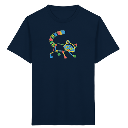 Farbpunkt Waschbär Kinder T-Shirt - Kinder Bio T-Shirt