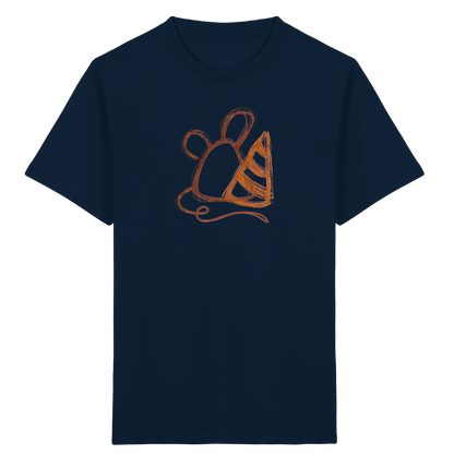 Krakelmaus mit großer Schultüte - Kinder Bio T-Shirt