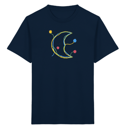 Farbpunkt Mond für Kinder - Kinder Bio T-Shirt