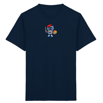 Pixel Roboter Künstler T-Shirt für Kinder - Kinder T-Shirt