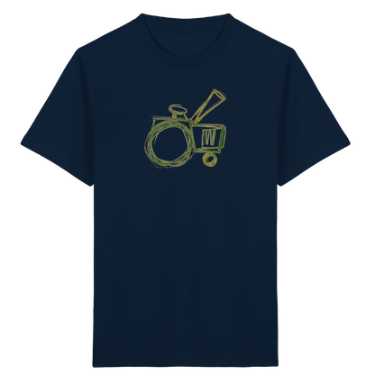 Wackeltraktor mit Schultüte - Kinder Bio T-Shirt