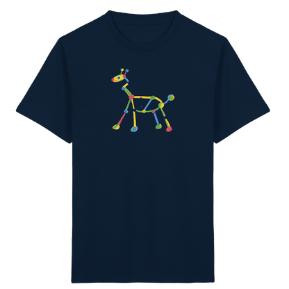 Farbpunkt Giraffe Kinder T-Shirt - Kinder Bio T-Shirt