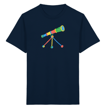 Farbpunkt Teleskop für Kinder - Kinder Bio T-Shirt