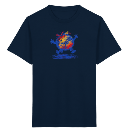 Pfützenhüpfer Kritzelmonster Kinder Shirt - Kinder Bio T-Shirt