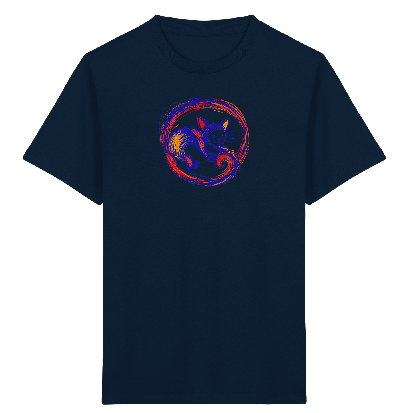 Kringelschwanz Monster Kinder T-Shirt - Kinder Bio T-Shirt
