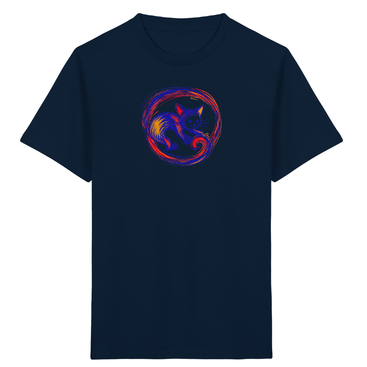 Kringelschwanz Monster Kinder T-Shirt - Kinder Bio T-Shirt