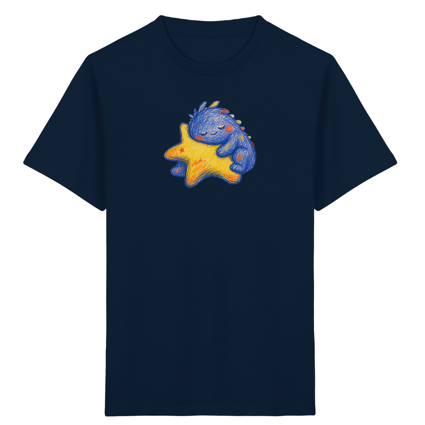 Sternenschläfer Monster mit Stern - Kinder Bio T-Shirt