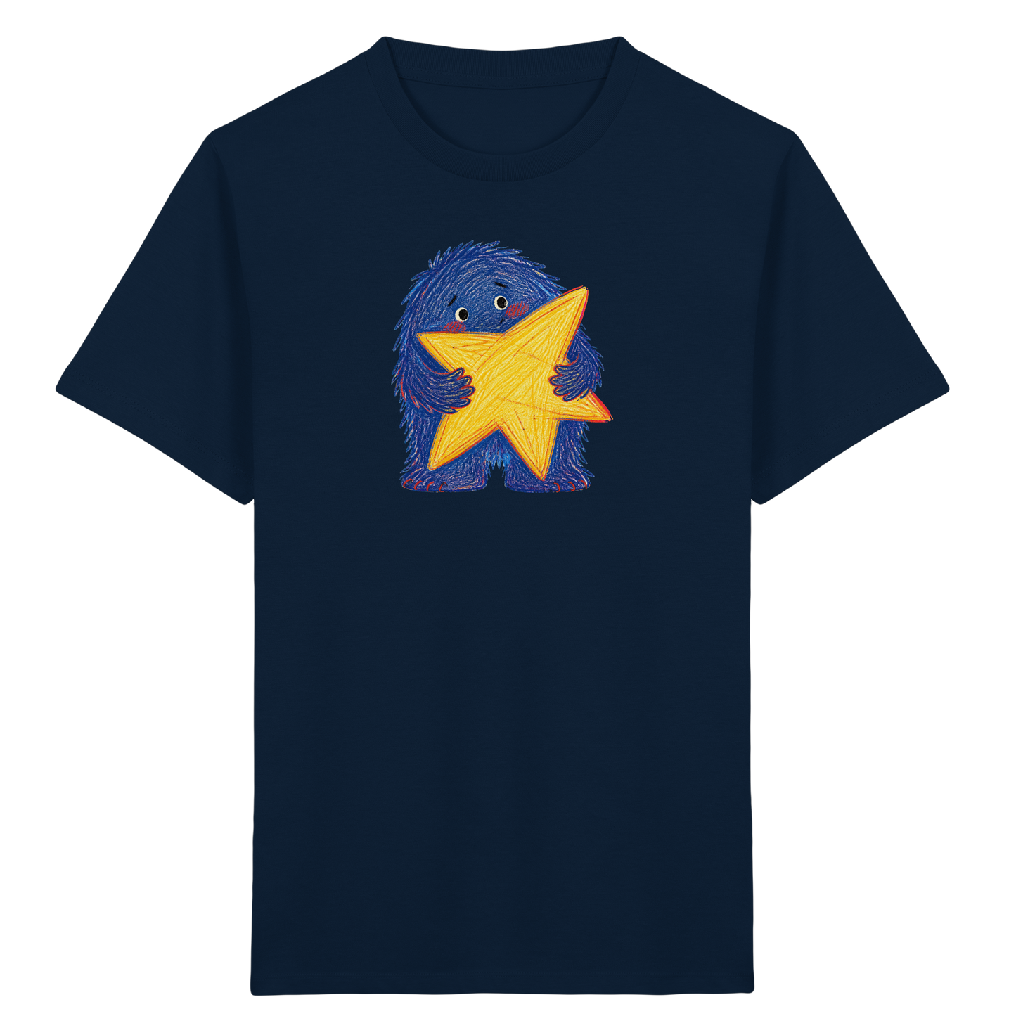 Sternensammler Monster Kinder Shirt - Kinder Bio T-Shirt