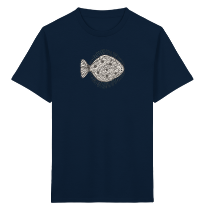 Flunder von oben - Kinder Bio T-Shirt