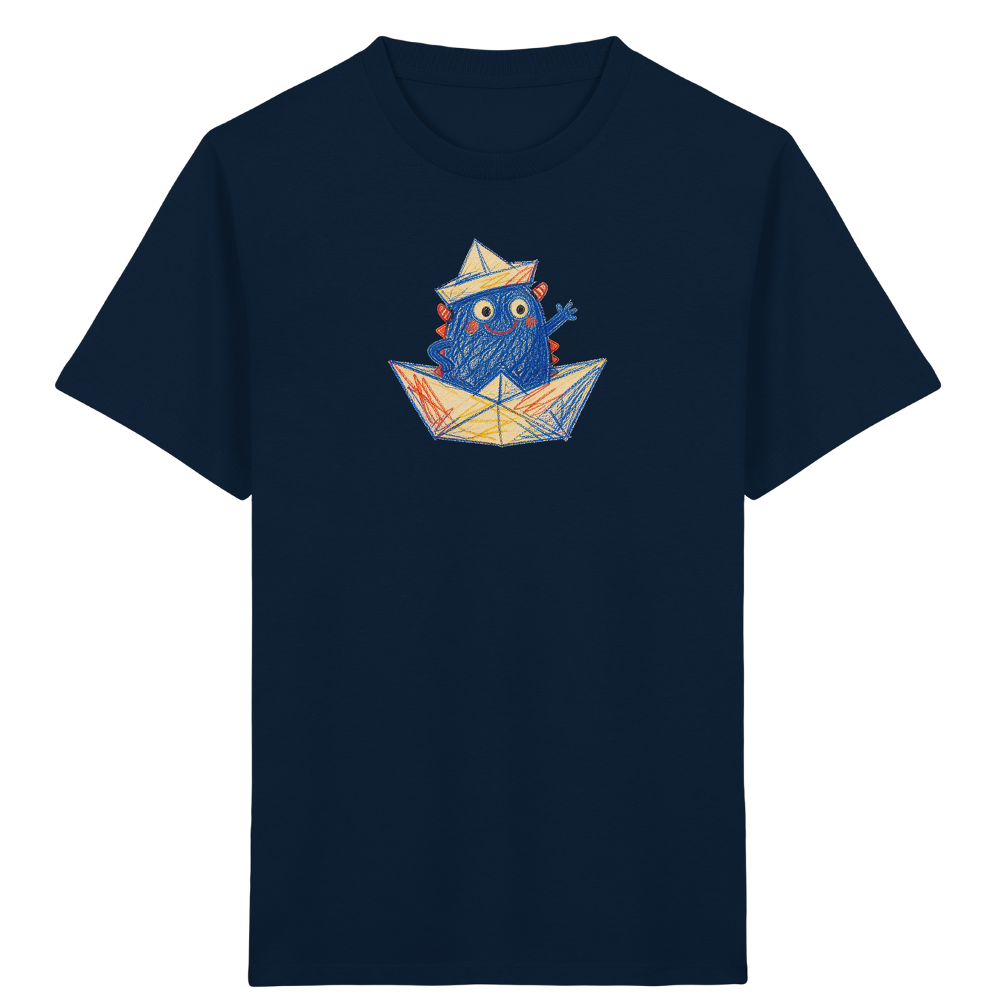 Kleiner Kapitän Monster - Kinder Bio T-Shirt