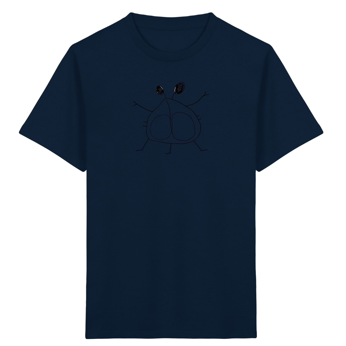 Kinder T-Shirt – Breites Doppelbauch Kreiswesen