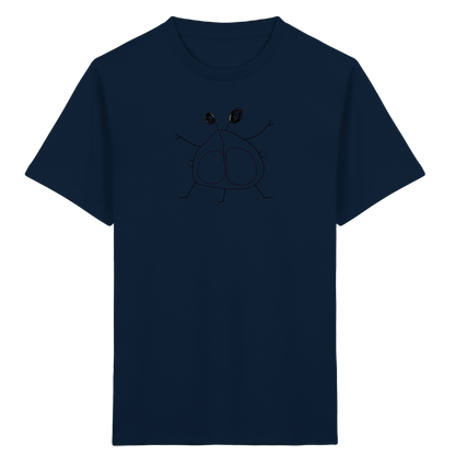 Breites Doppelbauch Kreiswesen - Kinder Bio T-Shirt