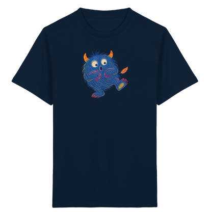 Kitzelzottel lacht im Federkitzel - Kinder Bio T-Shirt