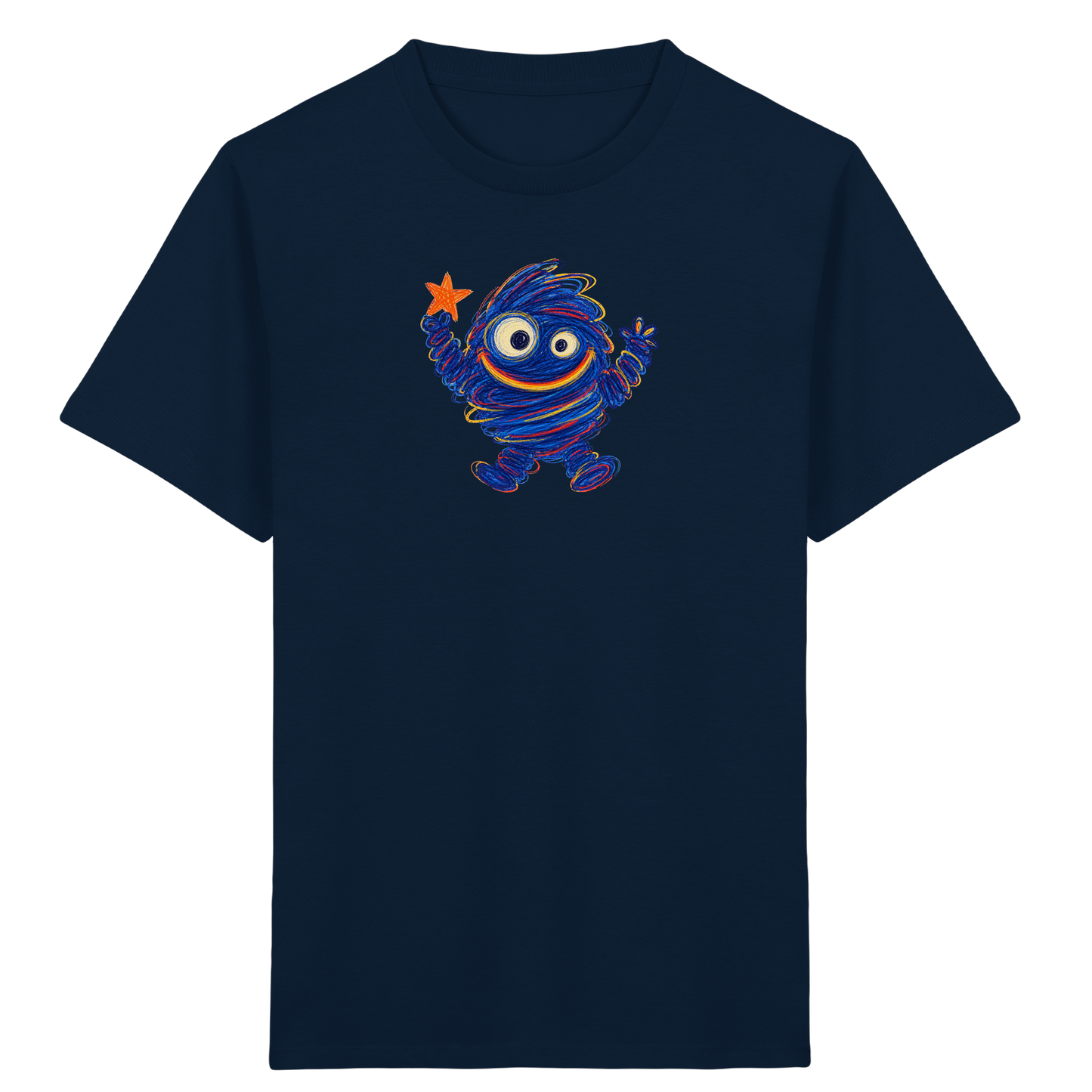 Kuschelsturm Kritzelmonster Shirt - Kinder Bio T-Shirt