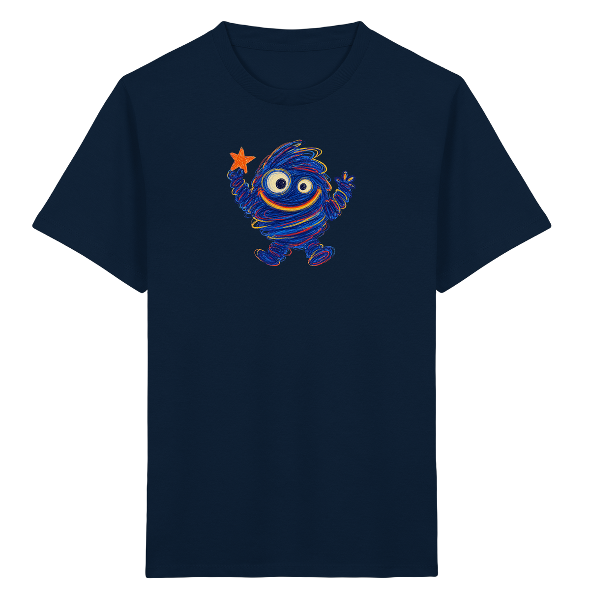 Kuschelsturm Kritzelmonster Shirt - Kinder Bio T-Shirt