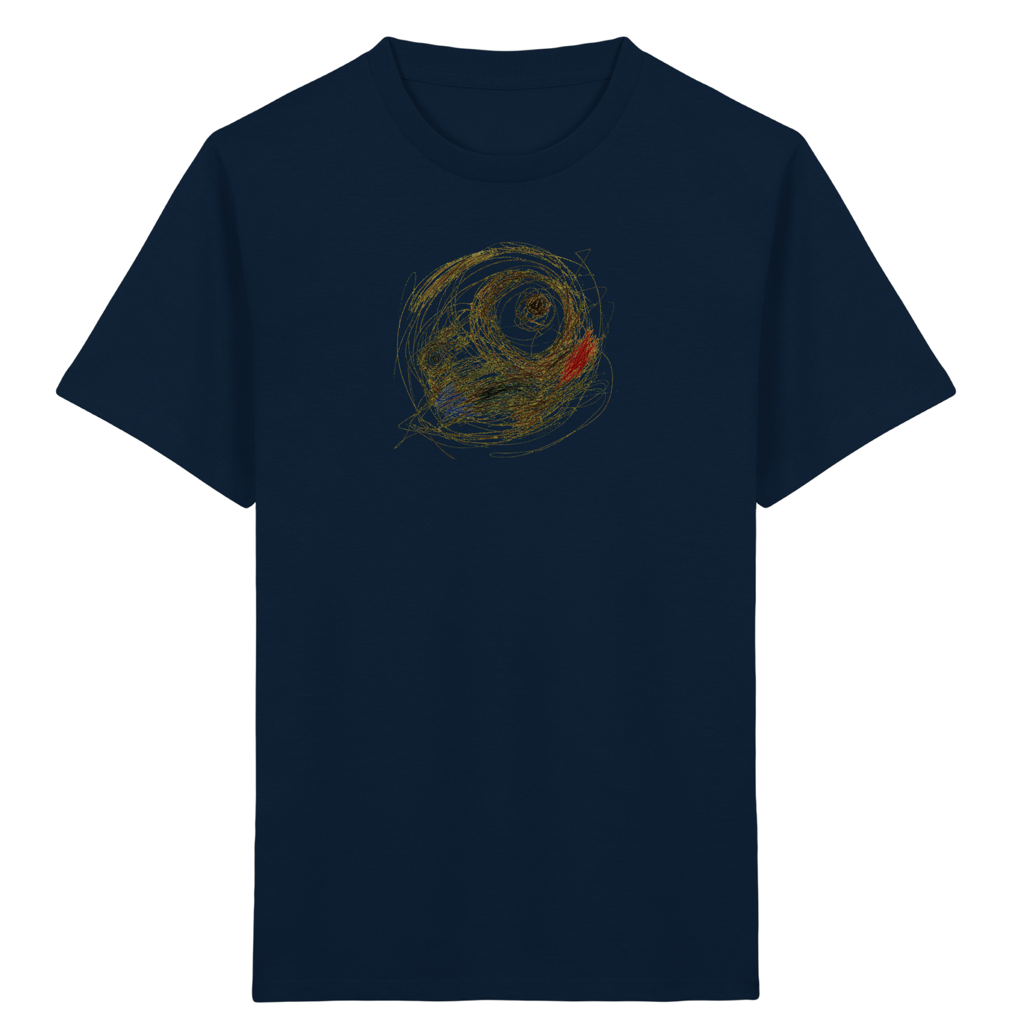 Cooles Monster T-Shirt im Scribble-Look - Kinder Bio T-Shirt