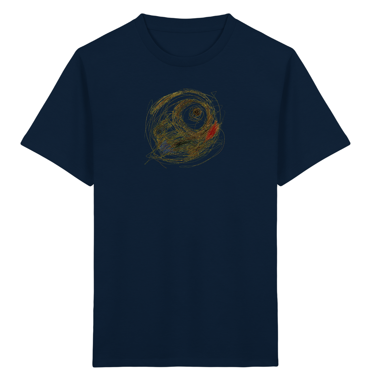 Cooles Monster T-Shirt im Scribble-Look - Kinder Bio T-Shirt