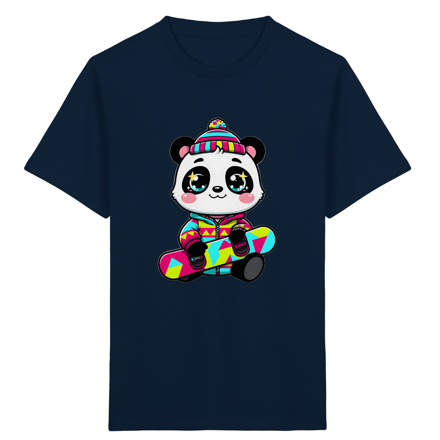 Panda-Snowboarder: Winter-Abenteuer Shirt