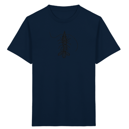Garnele von oben - Kinder Bio T-Shirt