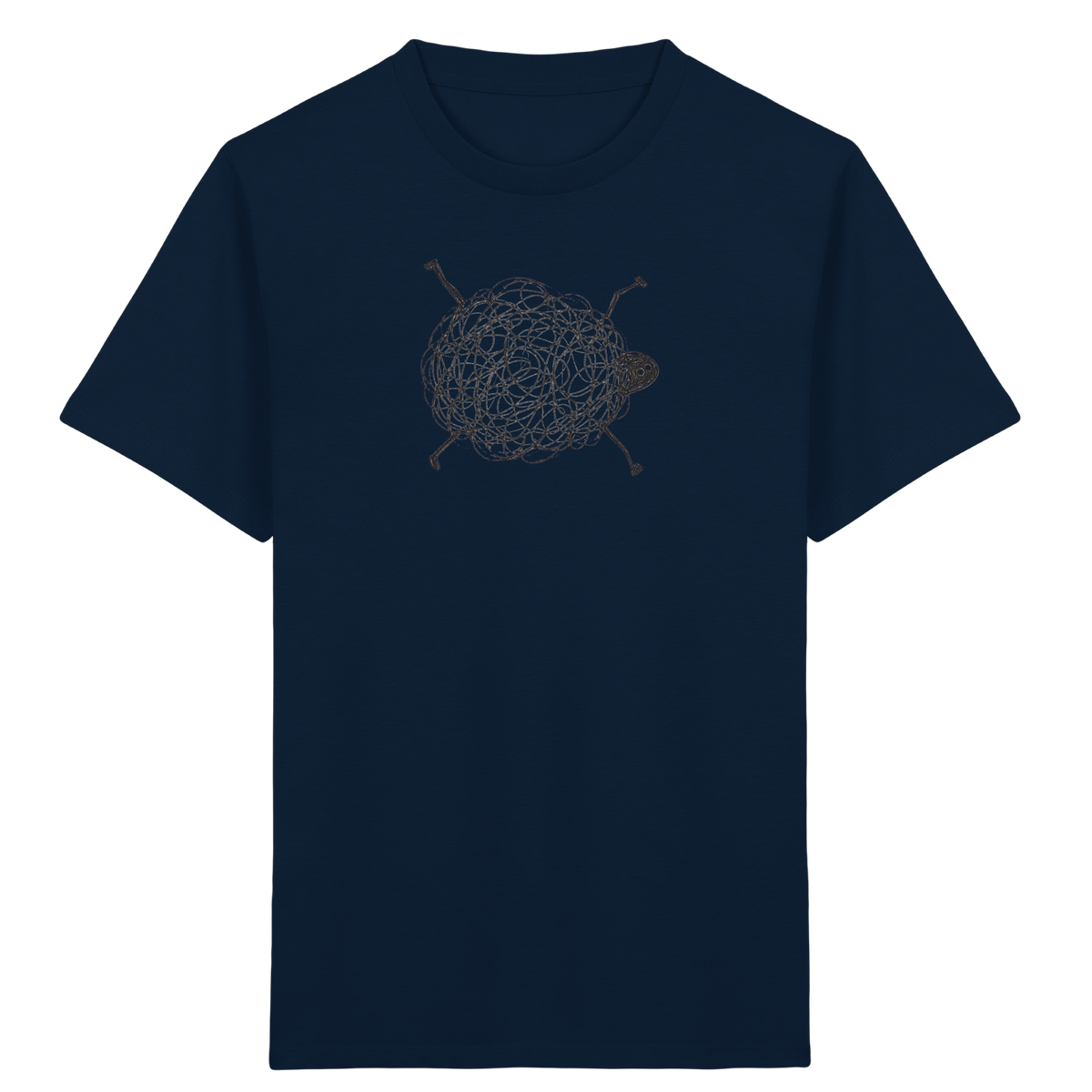 Schaf von oben Shirt - Kinder Bio T-Shirt