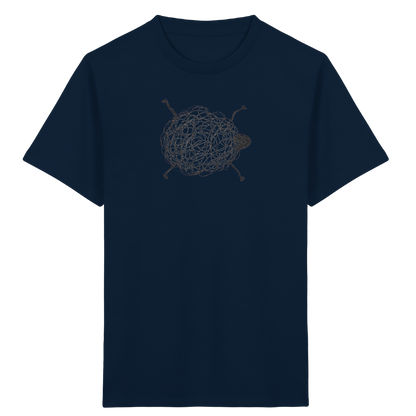 Schaf von oben Shirt - Kinder Bio T-Shirt