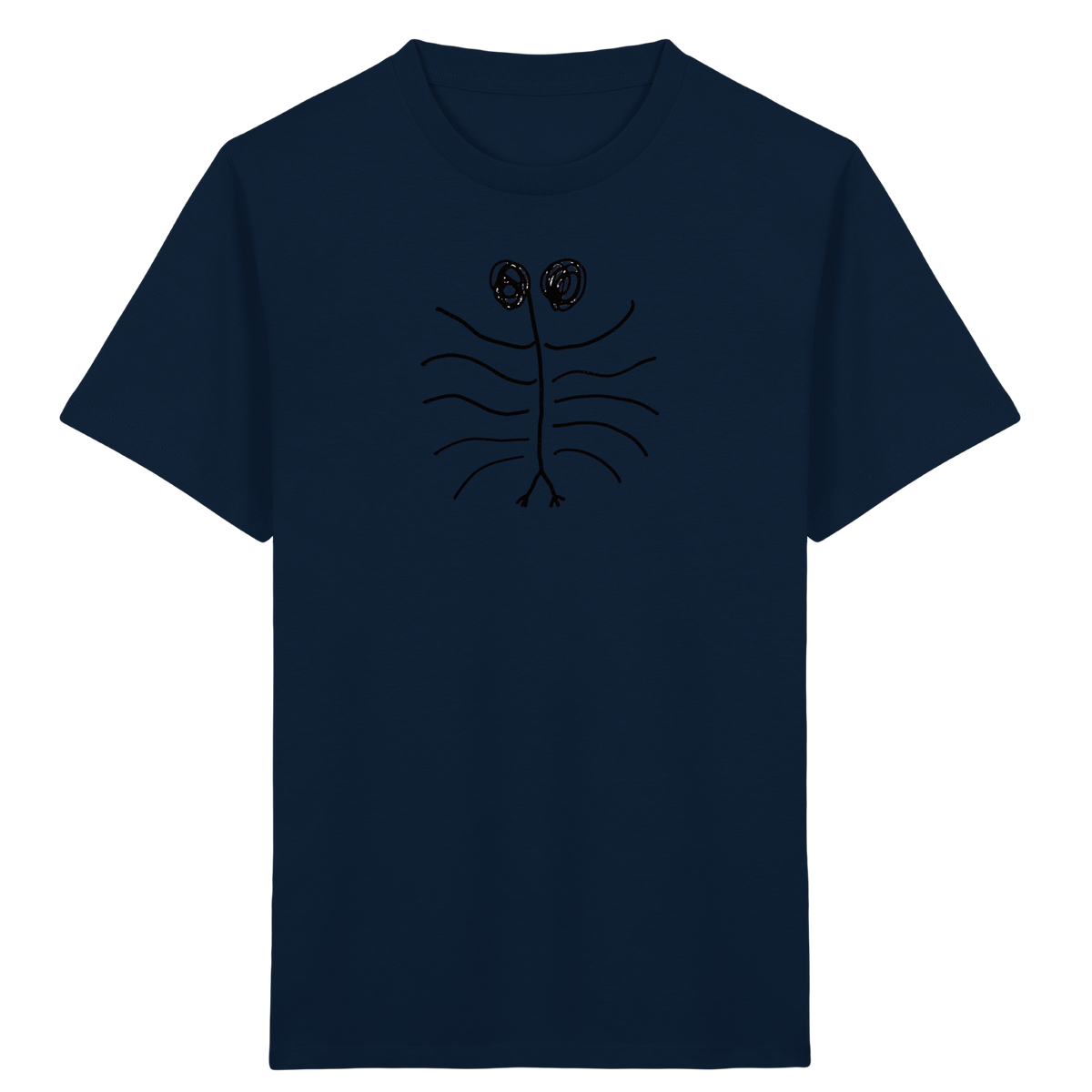 Flügelrippen Figur für Kinder - Kinder Bio T-Shirt