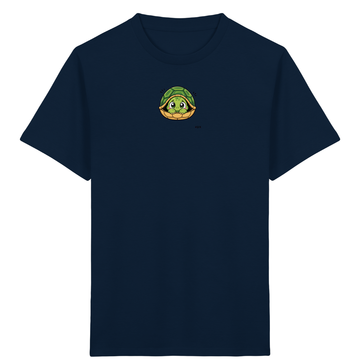 Schüchterne Schildkröte: Kuscheliges T-Shirt für Kinder - Kinder Bio T-Shirt