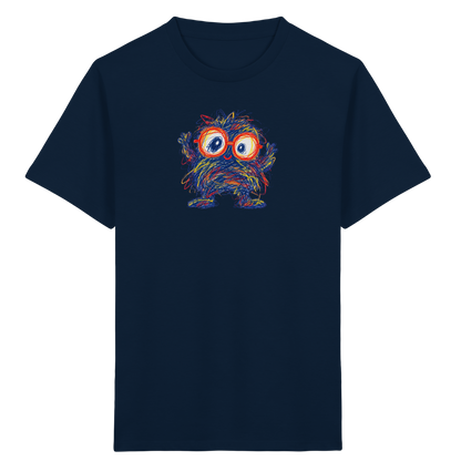 Brillenknäuel Kritzelmonster Shirt - Kinder Bio T-Shirt