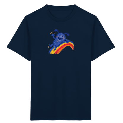 Regenbogenracker Kritzelmonster Kinder Shirt - Kinder Bio T-Shirt